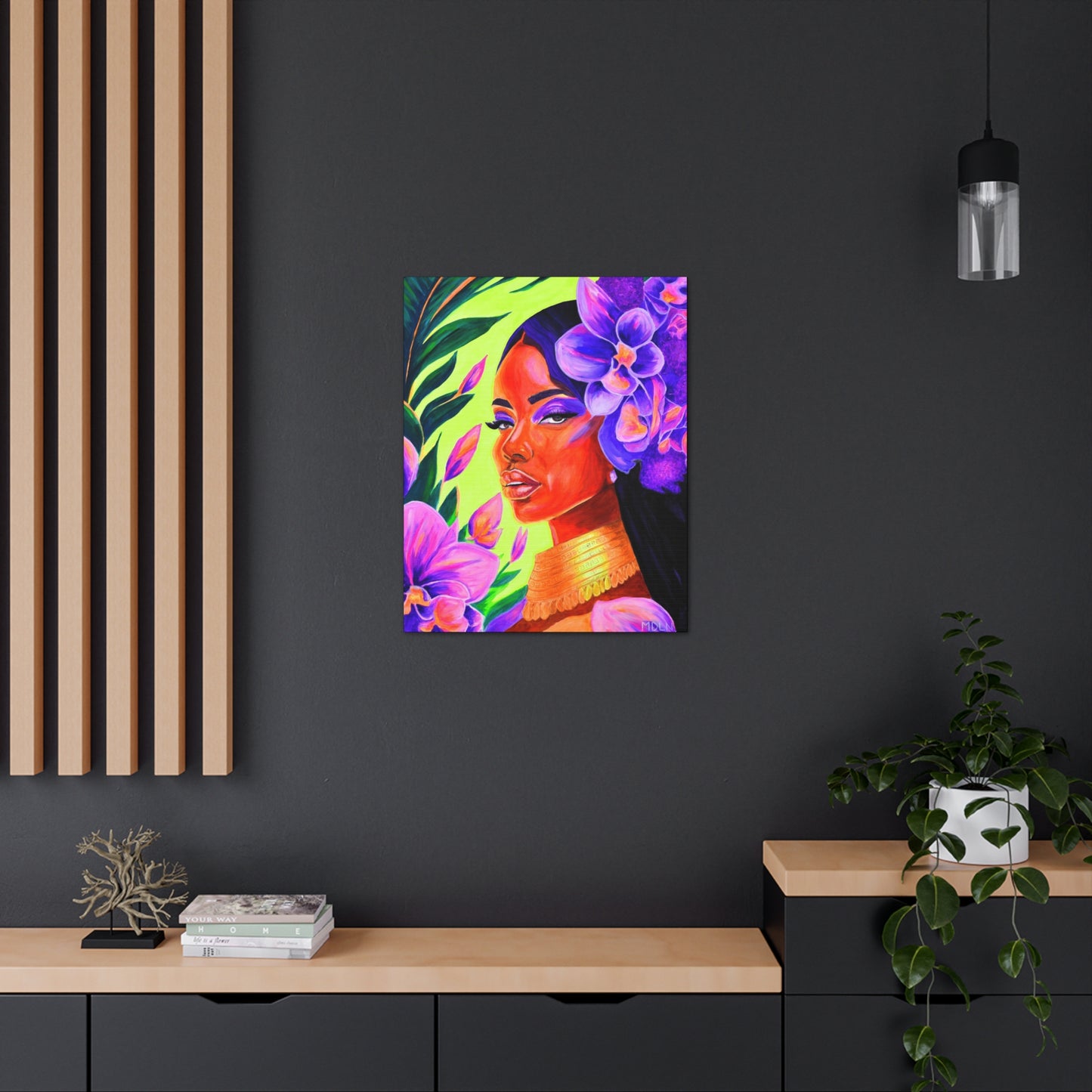 Adorned Canvas Print