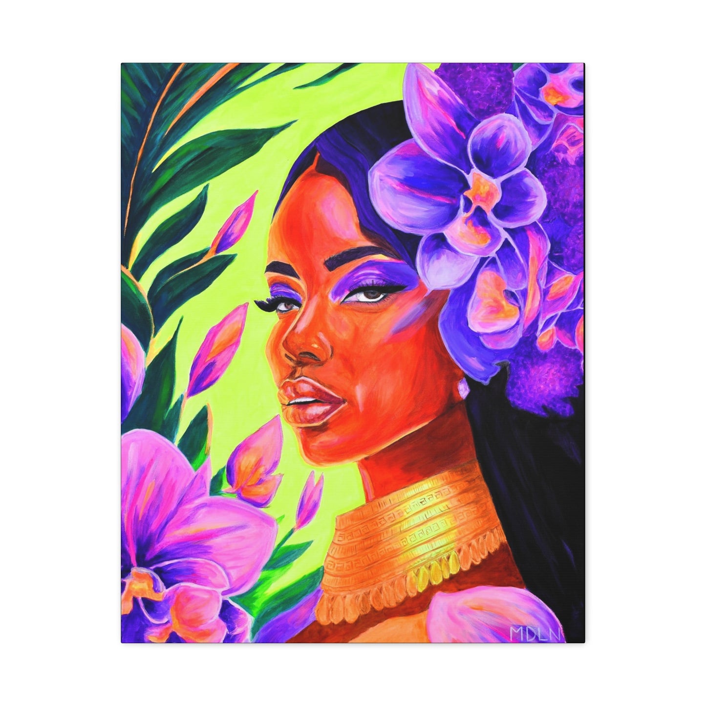 Adorned Canvas Print